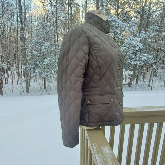 Eddie Bauer Seattle premium goose down jacket Girls XL Womens S Small Coat Green - Picture 6 of 11